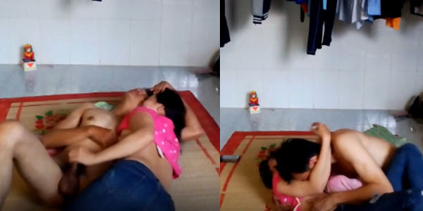 หลุด Twitter คลิปโป๊ ห้องลับแอบเย็ดน้องเมีย แอบบุกห้องนอนน้องสาวเมียเปิดผ้าถุงแหวกแตด ซอยหียับควยตอกหีรัวๆ เสียวแตด