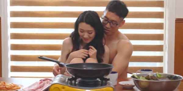 หนังเกาหลีอาร์ หม้อไฟชวนเสียวกับแฟน ตอกสดเอาโหดร้องครางเสียวหี